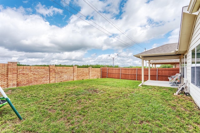 735 Cedar Cove Dr, Princeton, TX 75407 - view of yard with a patio area
