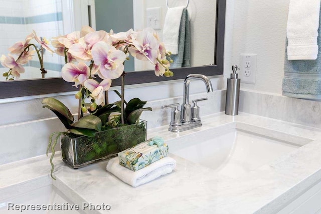 room details featuring vanity