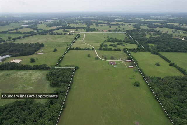 284 County Road 2388, Pickton, TX 75471 - view of landscape with a rural view