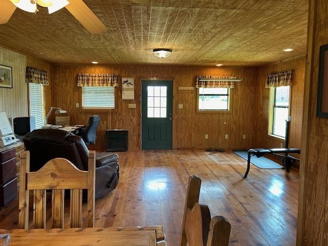 284 County Road 2388, Pickton, TX 75471 - view of front of property with a porch, a front yard, and metal roof