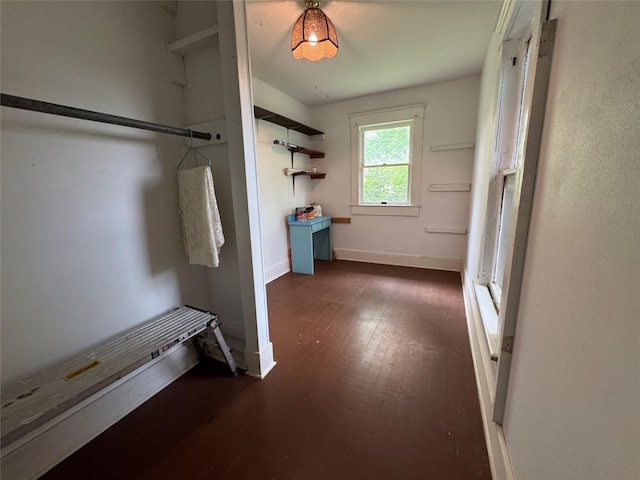 900 Park Dr, Hillsboro, TX 76645 - interior space featuring dark wood-type flooring