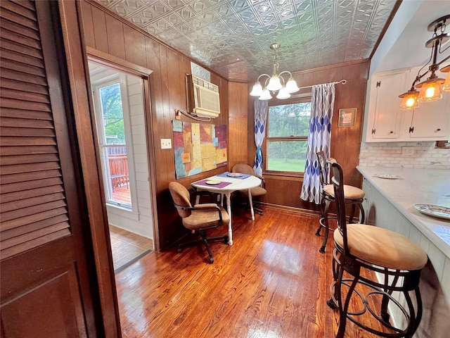 900 Park Dr, Hillsboro, TX 76645 - dining space featuring a healthy amount of sunlight, an ornate ceiling, and a notable chandelier
