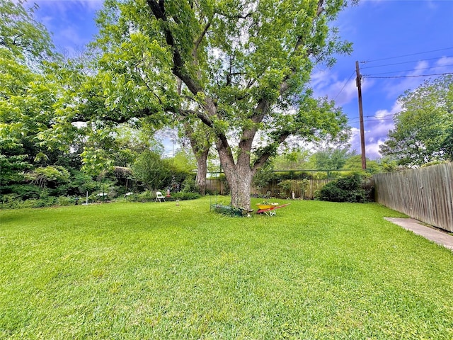 900 Park Dr, Hillsboro, TX 76645 - view of yard with a fenced backyard