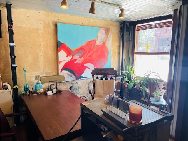 view of office