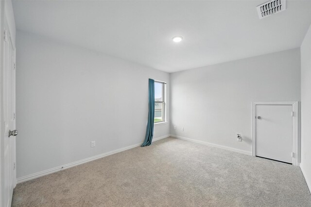 421 Acton Ave, Fort Worth, TX 76131 - spare room featuring carpet floors, recessed lighting, baseboards, and visible vents