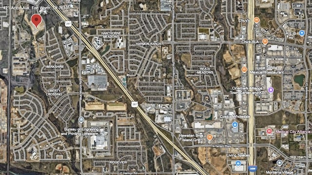 421 Acton Ave, Fort Worth, TX 76131 - map location