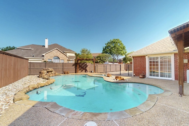 3017 Holford Rd, Richardson, TX 75082 - view of pool featuring a fenced backyard and a patio