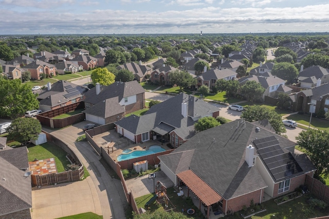 3017 Holford Rd, Richardson, TX 75082 - aerial perspective of suburban area with a pool area