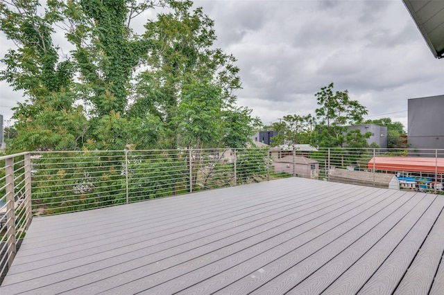 view of deck