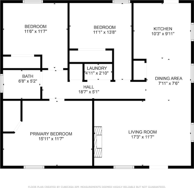 2301 Connor Ave, Waco, TX 76706 - floor plan
