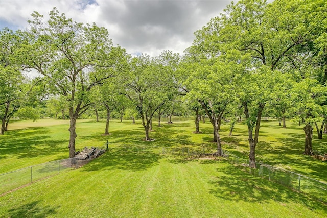 7116 Westover Dr, Granbury, TX 76049 - view of yard with fence