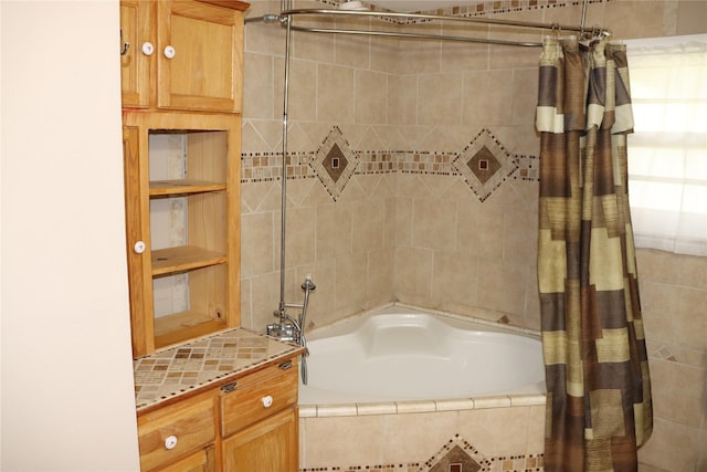 view of full bath