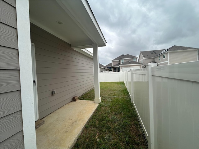 10076 Travis Dr, Providence Village, TX 76227 - exterior space with a lawn and fence
