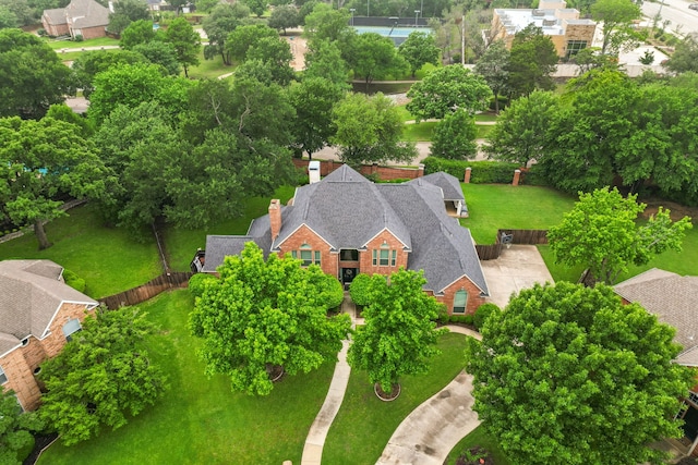 aerial view