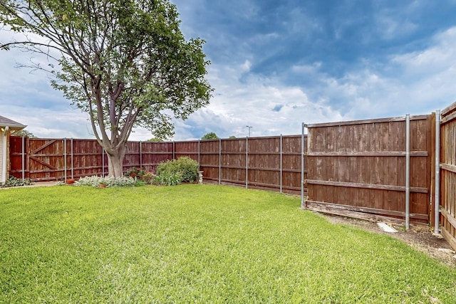 view of yard