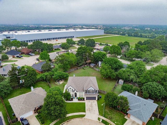 aerial view