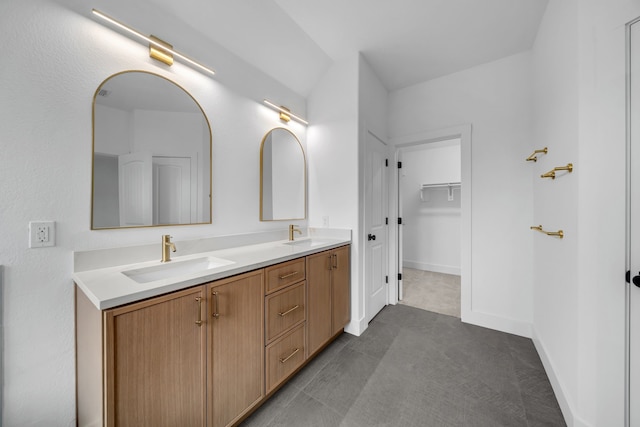 17546 Sequoia Dr, Dallas, TX 75252 - full bathroom with a sink and double vanity
