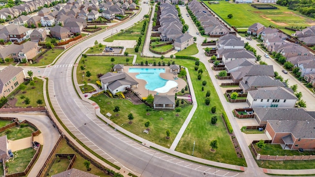 17546 Sequoia Dr, Dallas, TX 75252 - aerial view with a residential view