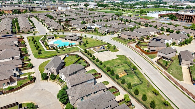 17546 Sequoia Dr, Dallas, TX 75252 - aerial view