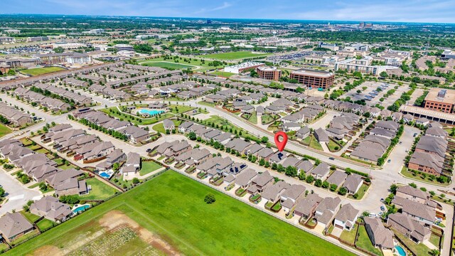 17546 Sequoia Dr, Dallas, TX 75252 - bird's eye view