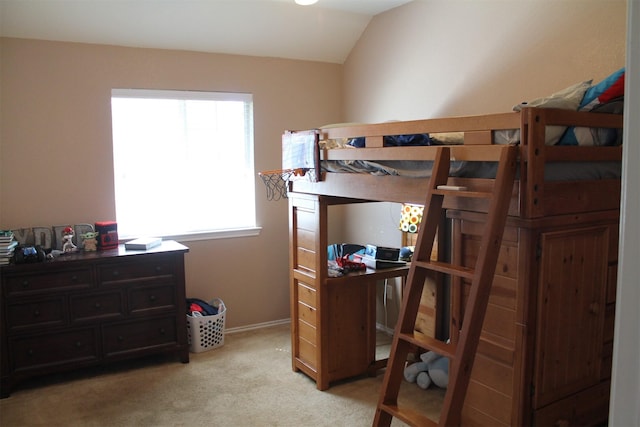 2005 Sumac Dr, Forney, TX 75126 - bedroom featuring light carpet and lofted ceiling