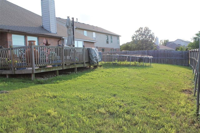 2005 Sumac Dr, Forney, TX 75126 - view of yard with a deck