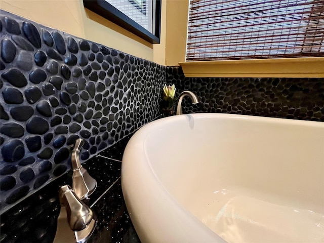 details with a freestanding bath