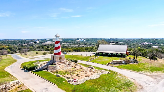 aerial view