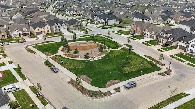 birds eye view of property featuring a residential view