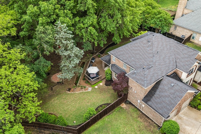 drone / aerial view