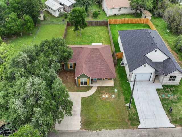 drone / aerial view