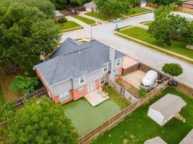 bird's eye view