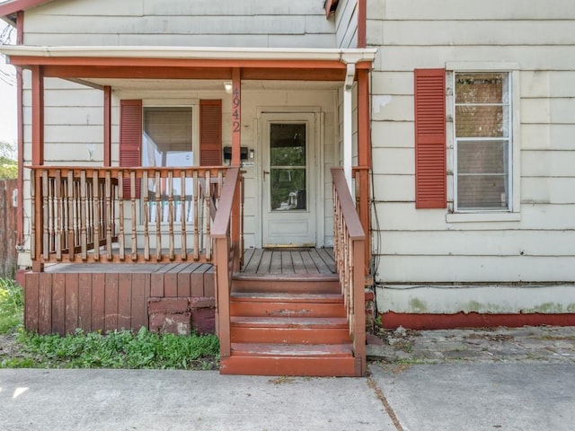 4942 Terry St, Dallas, TX 75223 - entrance to property with a porch