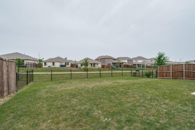 1016 Webb Ave, Aubrey, TX 76227 - view of yard with fence and a residential view