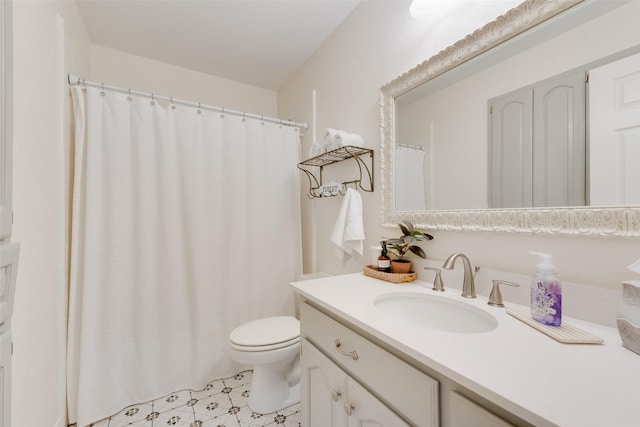 111 Princeton Cir, Forney, TX 75126 - full bath featuring toilet, tile patterned floors, and vanity