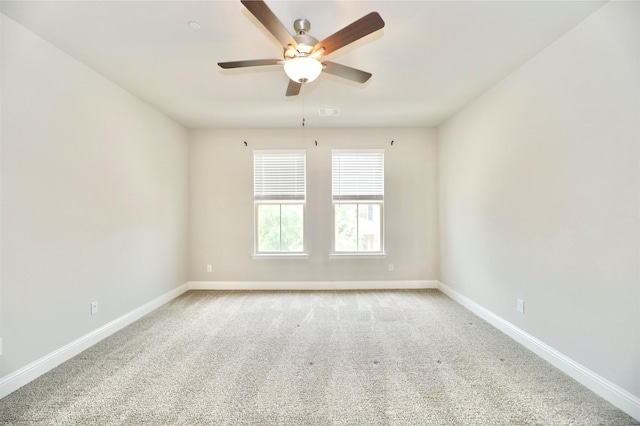 4713 Piedras Lanzar Dr, Mckinney, TX 75070 - spare room with baseboards, carpet floors, and ceiling fan