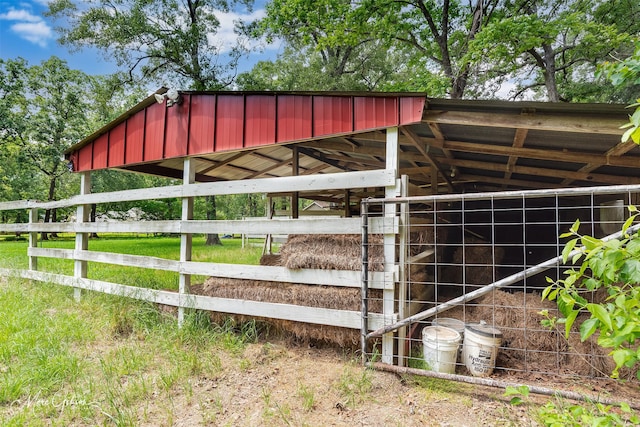 5220 Linton Cutoff Rd, Benton, LA 71006 - view of car parking featuring an exterior structure