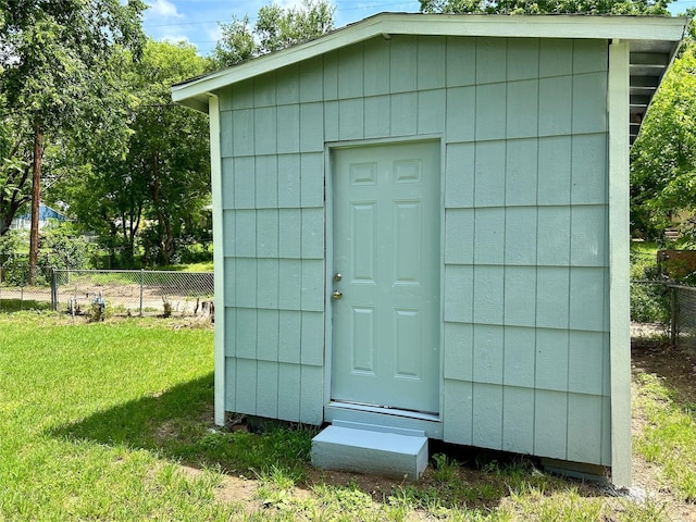 3408 Michigan Ave, Dallas, TX 75216 - view of shed with fence