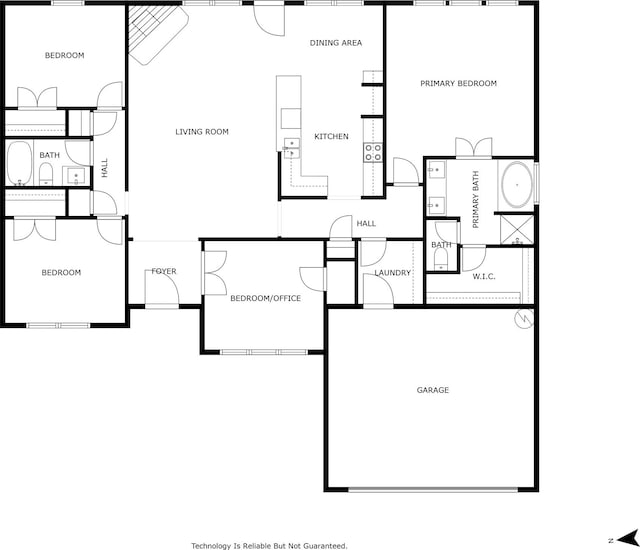 view of layout