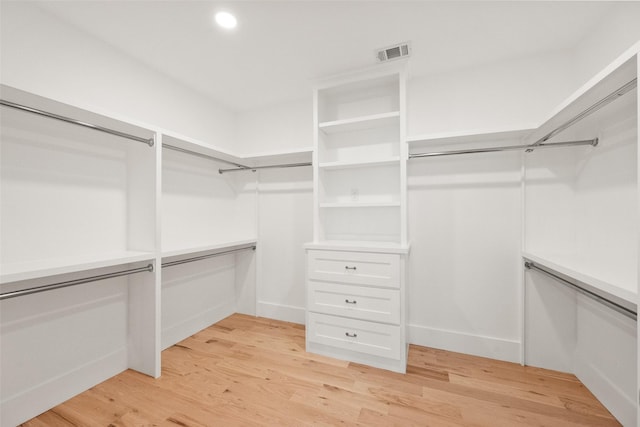 4401 El Campo Ave, Fort Worth, TX 76107 - spacious closet featuring light wood-type flooring