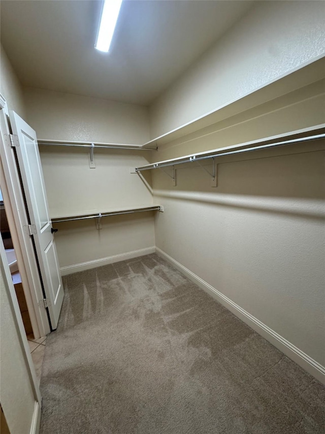2823 Millington Dr, Highland Village, TX 75077 - spacious closet featuring carpet floors
