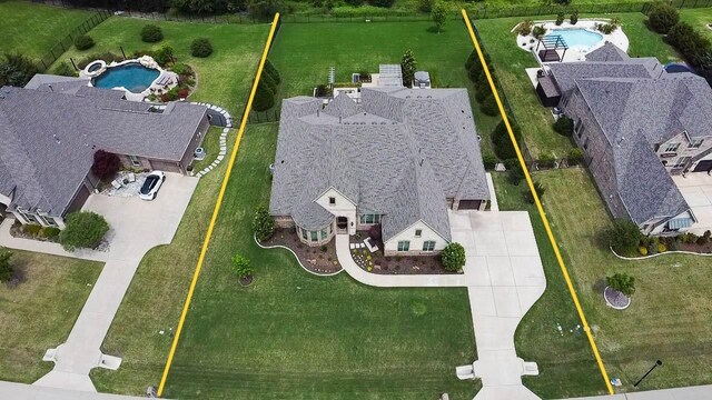 602 Limmerhill Dr, Rockwall, TX 75087 - bird's eye view