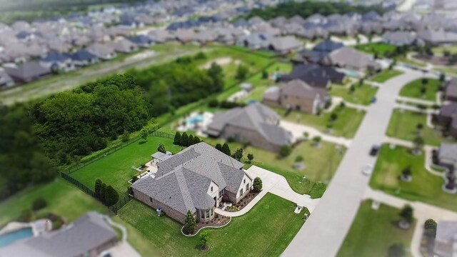 602 Limmerhill Dr, Rockwall, TX 75087 - aerial view with a residential view
