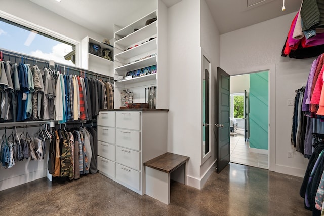 view of spacious closet