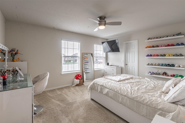 600 Goldenrod Ln, Princeton, TX 75407 - bedroom featuring carpet flooring and a ceiling fan