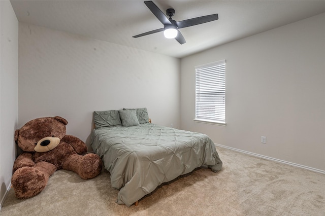 600 Goldenrod Ln, Princeton, TX 75407 - bedroom featuring baseboards, ceiling fan, and carpet