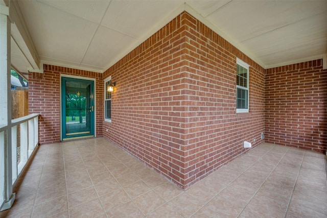 2316 Clermont Ln, Denton, TX 76205 - view of exterior entry with brick siding