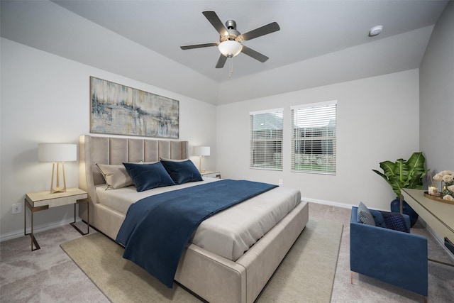 3517 Triumph Dr, Denton, TX 76207 - carpeted bedroom with baseboards and ceiling fan