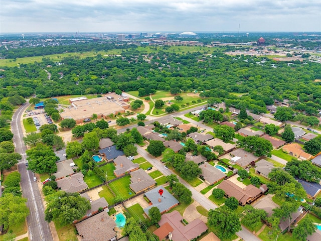 1013 Briarcreek Dr, Arlington, TX 76012 - drone / aerial view with a residential view
