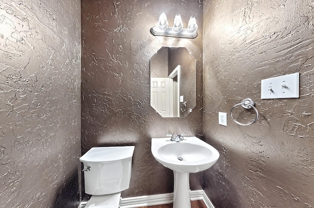 bathroom with toilet